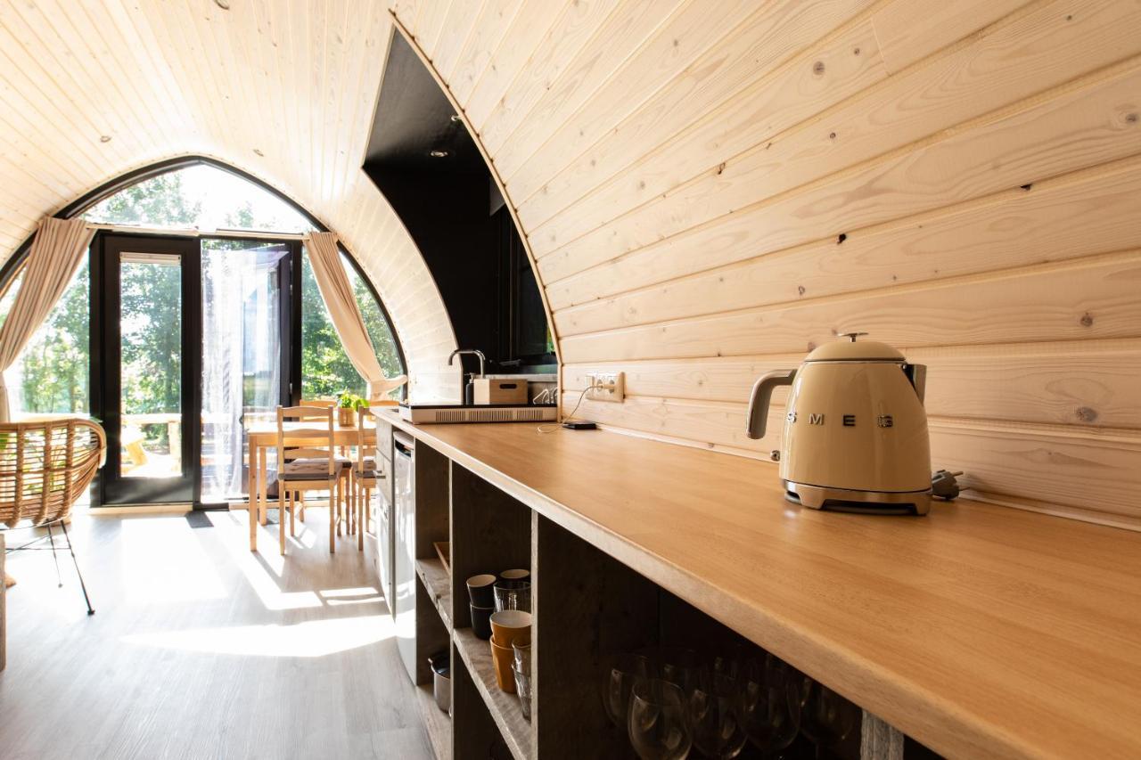 Pod Huisje Met Hottub Dokkum Buitenkant foto